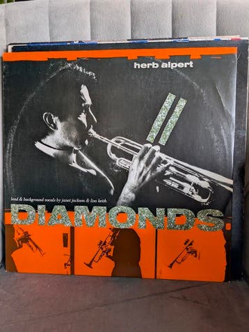Herb Alpert feat. Janet Jackson & Lisa Keith - Diamonds 12, Ophalen of Verzenden, Gebruikt