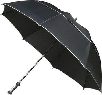 Falcone XXL Stormparaplu Ø 140cm - Zwart, Verzenden, Nieuw