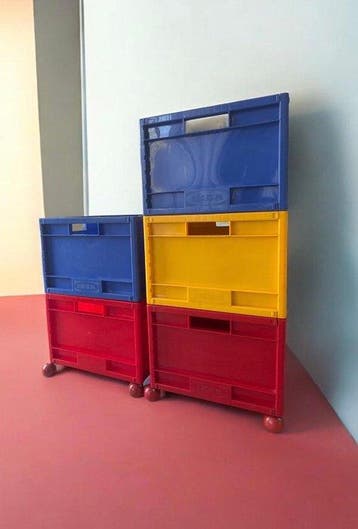 Doos (5) - Plastic - Originele IKEA MÅRD-dozen