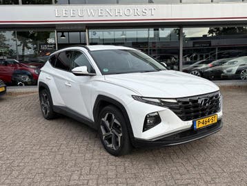 Zakelijke Lease |  Hyundai Tucson 1.6 T-GDI PHEV Premium 4WD, Automaat, Gebruikt, Overige brandstoffen, Wit