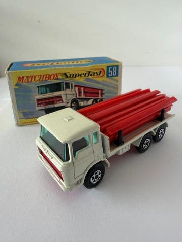 Matchbox 1:64 - Modelauto - DAF girder truck (Matchbox, Nieuw