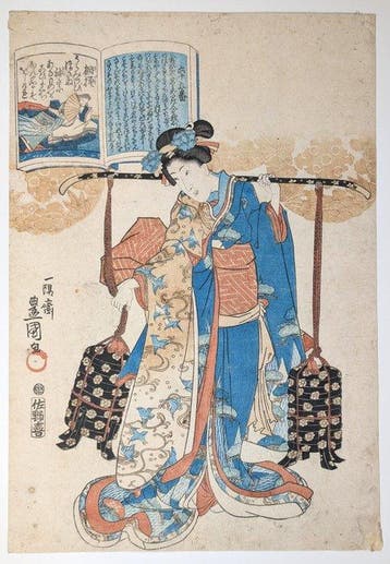 Utagawa Kunisada / Toyokuni III — Hyakunin isshu esh, Nr.