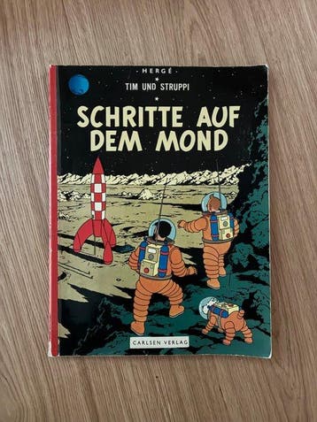 Tim und Struppi - Schritte auf dem Mond - German edition - 1, Nieuw