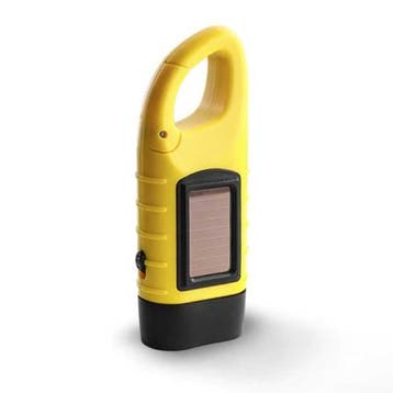Zaklamp op Zonne-energie met Dynamo - 3 LED / 40mAh Batterij, Verzenden, Nieuw, FangNymph