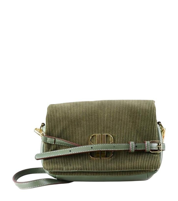 Bibi Lou Schoudertas Groen, Sieraden, Tassen en Uiterlijk, Tassen | Damestassen, Groen, Zo goed als nieuw, Verzenden