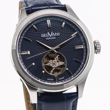 GEOVANI - Verona Open-Heart Swiss Automatic Watch -, Nieuw