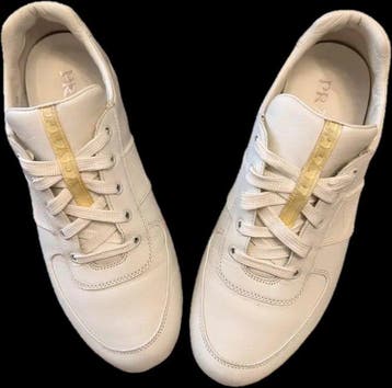 Prada - Match Race Leather Running Sneaker - Sneakers -, Nieuw