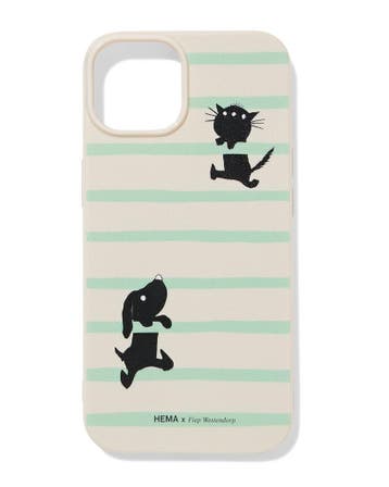 HEMA Takkie en Siepie telefoonhoes iPhone 15, Verzenden, Nieuw