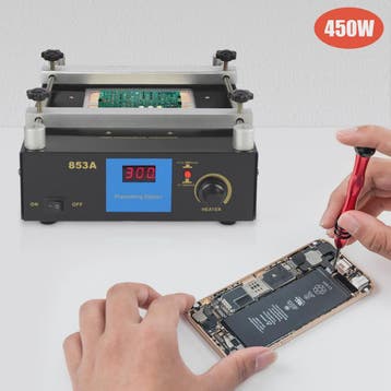YIHUA 853A Infrarood Voorverwarmer - BGA Rework Station 450W, Verzenden, Nieuw