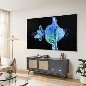Projectiescherm Väkhoga grijs 100 inch 224x127 cm [en.casa], Verzenden, Nieuw