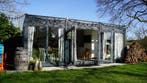 Uniek vakantiehuis! Energiebesparend & duurzaam!, Tuin en Terras, Tuinhuizen, Overige materialen, Nieuw, 400 cm of meer, 500 cm of meer