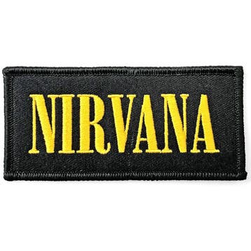 Nirvana - Logo - patch officiële merchandise, Ophalen of Verzenden, Nieuw, Kleding