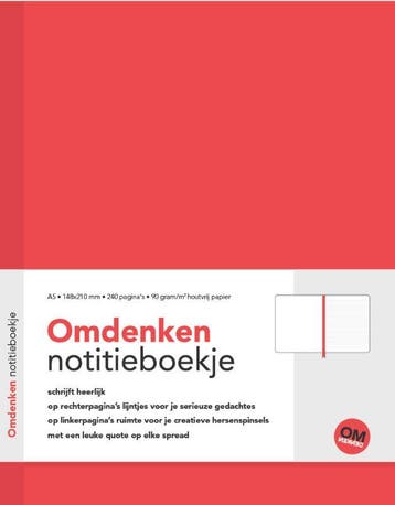 Omdenken Notitieboekje | Berthold Gunster | Nieuw, Boeken, Ophalen of Verzenden, Nieuw, Berthold Gunster