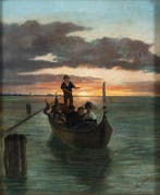 G. Jeanson (active in Venice in the XIX) - Venice, view with