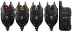 Ultimate E-tension Bite Alarm Beetmelder Set 4+1, Verzenden, Nieuw, Overige typen