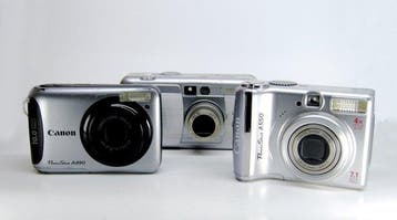 Canon PowerShot A550; PowerShot A490; PowerShot S30 Digitale, Nieuw