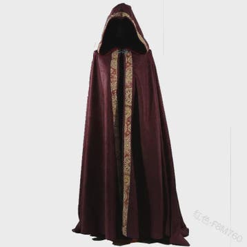 Middeleeuwse Kapmantel met Capuchon - Vintage Gothic Stijl v, Verzenden