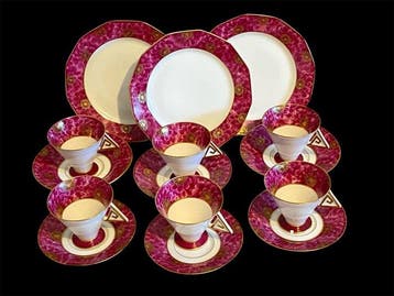 Union Porcelainière / Limoges Unique - Koffieservies (15) -