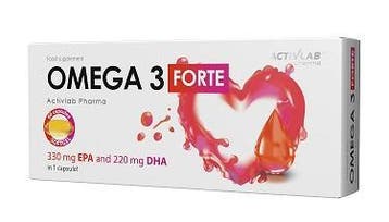 Activlab - Omega Forte - 60 Capsules, Verzenden, Nieuw, Poeder of Drank