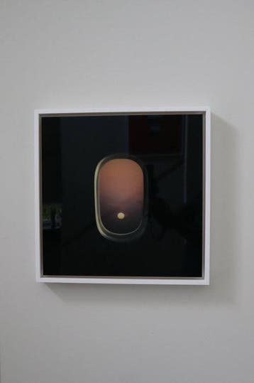 Marcus Cederberg - Moon from a plane - Ready to hang