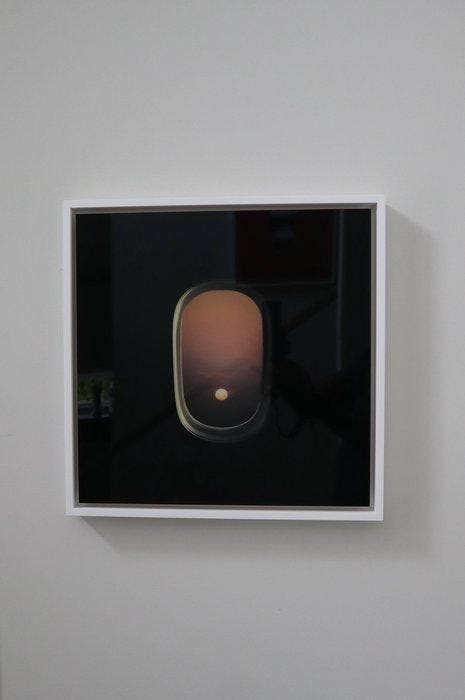 Marcus Cederberg - Moon from a plane - Ready to hang, Antiek en Kunst, Kunst | Designobjecten