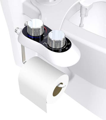 WC Bidet opzetstuk - Instelbaar | 76% Korting | Snel, Ophalen of Verzenden, Nieuw, Steen, Toilet