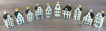KLM-huisje (15) - Set van 15 originele KLM huisjes — nrs.