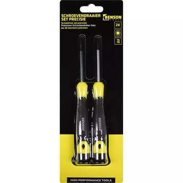 Benson 2-delige precisie schroevendraaierset - Torx T6 en..., Ophalen of Verzenden, Nieuw