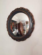 Wandspiegel- Witchs Eye / Butler - Glas - Vergulde bolle, Nieuw