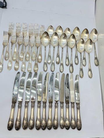 Bestekset - .800 zilver - Argentiere CESA (AL)