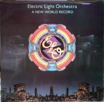 Electric Light Orchestra – A New World Record (LP, 1976), Ophalen of Verzenden, Gebruikt