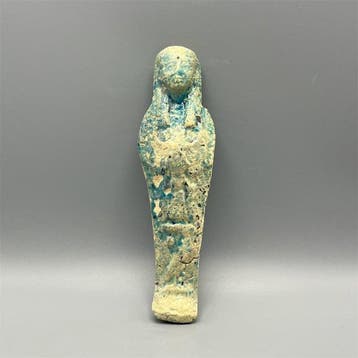 Replica van het oude Egyptische Geglazuurd faience-ushebti