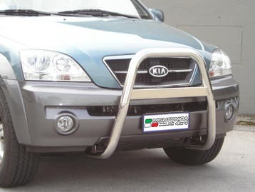 Pushbar | geschikt voor Kia | Sorento 02-06 5d suv. | RVS rv, Verzenden