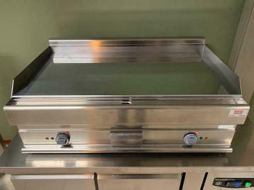 NIEUW Professionele horeca bakplaat 100cm | Elektrisch & Gas, Ophalen of Verzenden, Gebruikt, Fornuis, Frituur en Grillen