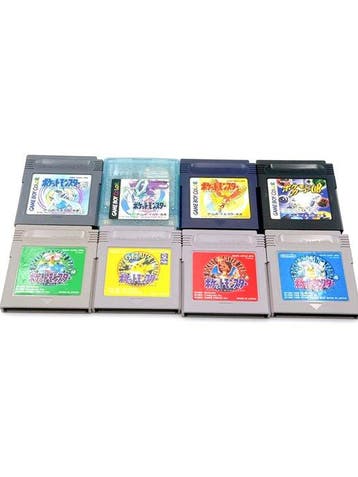 Nintendo - Japanese Pokémon Game Boy Games Collection – 8, Nieuw