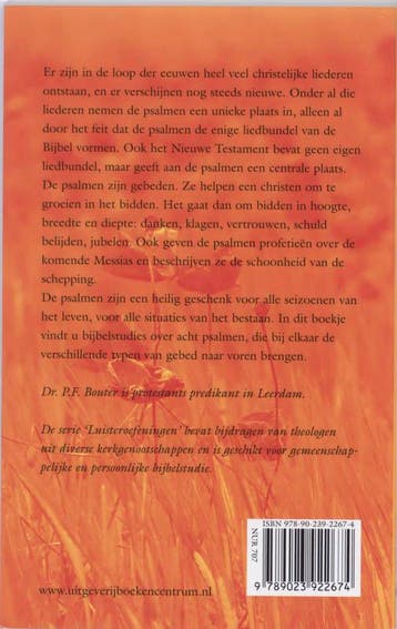 Psalmen / Luisteroefeningen 9789023922674 P.F. Bouter, Verzenden, Gelezen, P.F. Bouter