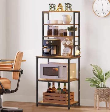 Keukenrek 5 Lagen met Stopcontact en 14 Haken – 100×40 cm, Verzenden, Nieuw