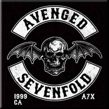 Avenged Sevenfold - Deathbat Crest - Koelkast magneet, Verzenden, Nieuw, Gebruiksvoorwerp