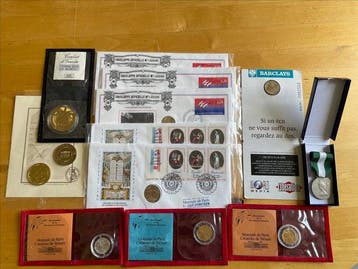Frankrijk. Collection of coins (Zonder minimumprijs), Postzegels en Munten