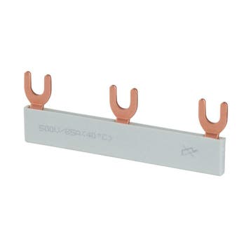 EATON 1012791 - Kamrail met vork-aansluiting voor 3, Ophalen of Verzenden, Nieuw, Groepenkast