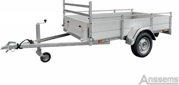 Anssems Bakwagen BSX 750kg 251×130, Ophalen of Verzenden, Nieuw