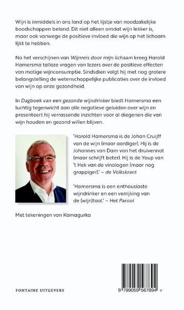 Dagboek van een gezonde wijndrinker 9789059567894, Verzenden, Zo goed als nieuw, Harold Hamersma