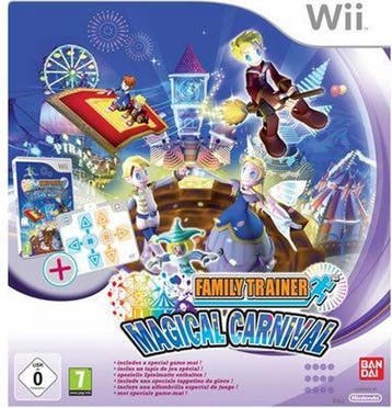 Family Trainer Magical Carnaval + Mat (Nintendo Wii), Verzenden, Gebruikt, Vanaf 3 jaar