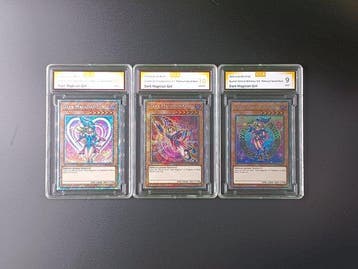 Konami - 3 Card - Yu-Gi-Oh! - 3x Magician Girl (Yugioh), Nieuw