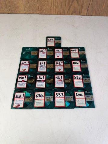 TDK Minidisc MiniDisc Aantal items: 17, Nieuw