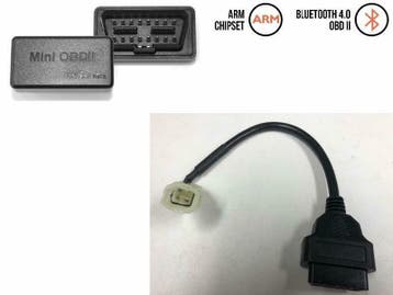 Kawasaki (4 pin) uitlees set, diagnose scanner plus kabel  N, Ophalen of Verzenden