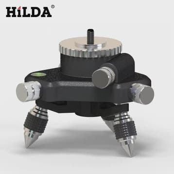 HILDA 360° Draaibare Basis voor Laserwaterpas & Statief, Verzenden, Nieuw