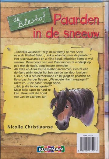Paarden in de sneeuw / De Bleshof 9789020674286, Verzenden, Gelezen, N. Christiaanse