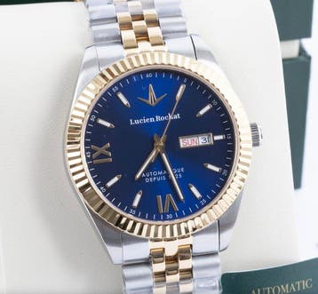 Lucien Rochat - BIENNE - Automatic - Blue - Bi-colour -, Nieuw