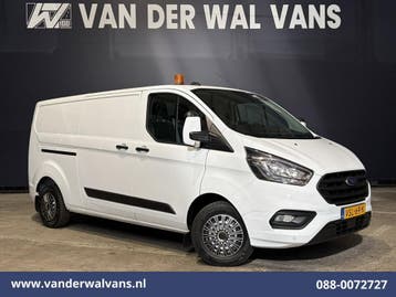 Ford Transit Custom | 2.0 TDCI 130pk L2H1 Euro6 Airco |, Gebruikt, Euro 6, Wit, Dealer onderhouden